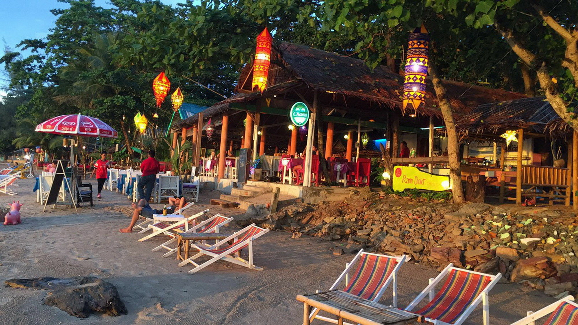 Rann Chalet Beach Side Koh Lanta Exterior foto